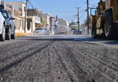 Entre las acciones realizadas durante la semana se encuentran trabajos de pavimentación y recarpeteo en distintos puntos de Monclova.