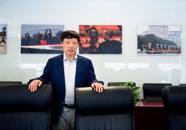 Hu Xijin en Pekín en 2019.