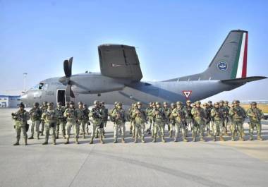 Enviaron a 180 elementos del Cuerpo de Fuerzas Especiales para reforzar la seguridad en Sinaloa.