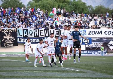 Gianluca Blas-Pereira marcó el único gol de Saltillo Soccer durante el segundo tiempo.
