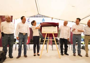 Autoridades federales y estatales participaron en este evento en Lerdo, Durango.