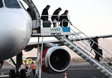 Los vuelos conectaron a Saltillo con el Aeropuerto Internacional Felipe Ángeles (AIFA).