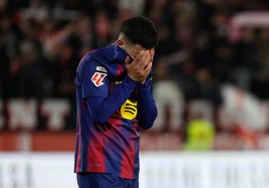 El Barcelona no logró mantener la ventaja y terminó cayendo ante Girona en la jornada 24.