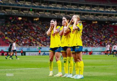 Chivas Femenil sufrió una dura derrota 1-4 ante América en la ida de los Cuartos de Final del Apertura 2024.