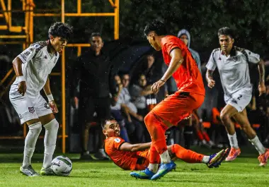 Eduardo Velázquez marcó el único gol de Saltillo Soccer durante el encuentro.