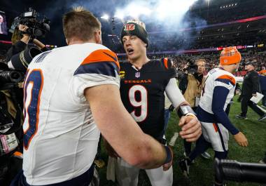 Bengals y Broncos siguen en la pelea por alcanzar uno de los últimos boletos de Postemporada, luego del partidazo que se dieron el pasado sábado.