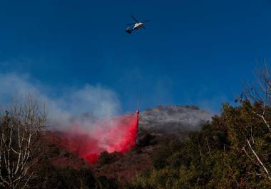 Los incendios forestales han arrasado esta semana más de 14.163 hectáreas de la zona de Los Ángeles.