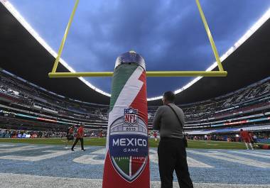La última vez que se jugó un partido de temporada regular en la Ciudad de México fue el 21 de noviembre de 2022, con un MNF entre los 49ers y los Cardinals en el Estadio Azteca (hoy Banorte).