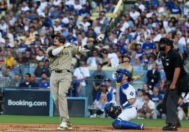 Manny Machado castigó a Yoshinobu Yamamoto y ayudó, de paso, a terminar con la racha de 11 victorias de los Dodgers en casa.