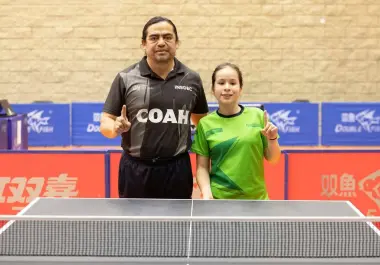 Ana conquistó la medalla de Oro para Coahuila en la modalidad de singles del paratenis de mesa.