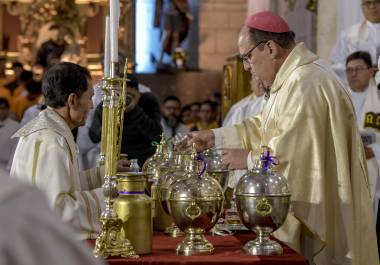 La Misa Crismal estará presidida por el obispo Hilario González.