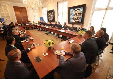 Durante la agenda se establecieron contactos con congresistas estadounidesnses para temas de cooperación regional.