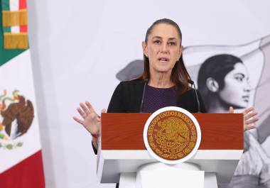 Sheinbaum recordó que Carranza estableció un principio que conserva plena vigencia: “Ningún país tiene derecho a decidir sobre el destino de otro”.