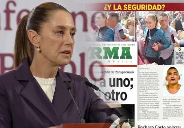 La presidenta de México, Claudia Sheinbaum, denunció la falta de ética del periódico Reforma por publicar imágenes del momento en que fue víctima de acoso.