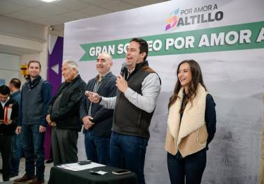 El alcalde Javier Díaz encabezó el tercer sorteo “Por Amor a Saltillo”.