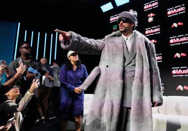 Invitación. El intérprete evitó revelar spoilers sobre su show de medio tiempo y pidió al público dejarse llevar por la música.