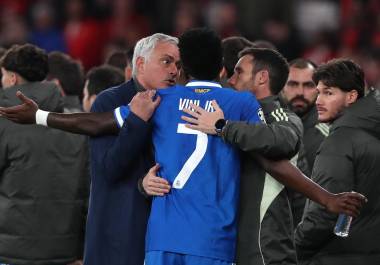 Vinícius Júnior marcó el único gol del triunfo del Real Madrid ante el Benfica en Lisboa.