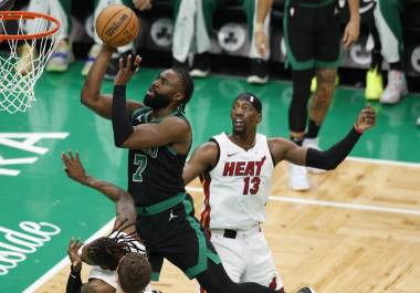 Los Celtics les pasaron por encima al Heat y no permitieron ni un solo juego de regreso al cuadro de Boston.