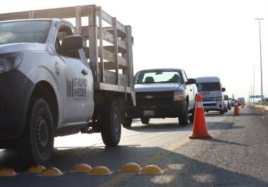 Se espera que la próxima semana sean retirados los reductores de velocidad.