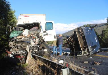 Los daños a las dos unidades fueron de gran magnitud.