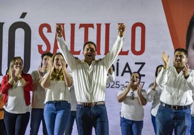 Javier Díaz, candidato del PRI-UDC-PRD a la Alcaldíade Saltillo, Hizo un llamado a construir entre todas y todos lo que va a ser un próximo gobierno ciudadano.