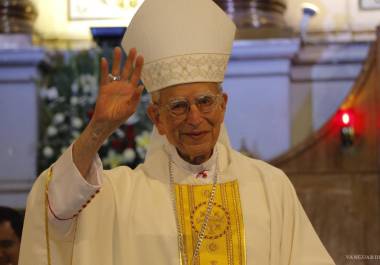 El obispo emérito Francisco Villalobos cumplirá 101 años de vida el próximo primero de febrero.