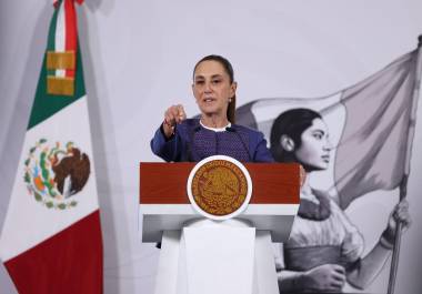 Claudia Sheinbaum Pardo, presidenta de México, encabezó la conferencia Mañanera del Pueblo en la que se presentó la Ley General para Prevenir, Investigar, Sancionar y Reparar el daño por el delito de feminicidio.