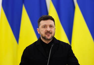 Zelenskyy comentó que Estados Unidos está tratando de encontrar un compromiso, pero que ‘todas las partes deben estar listas para comprometerse’. FOTO: