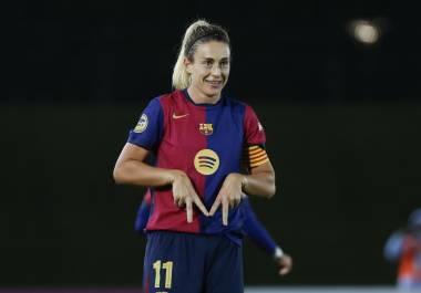 La inmortal mediocampista del Barcelona, Alexia Putellas, cerró con broche de oro la actuación de las culés tras anotar el 4-0.