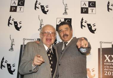 Palabras. Jorge Ortiz de Pinedo envió el pésame a la esposa de Manzano, así como a sus tres hijos, amigos y al público que sigue admirando a El Polivoz.