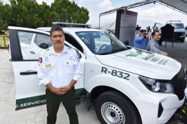 El grupo de apoyo vial y seguridad se mantiene activo ante el mal clima.