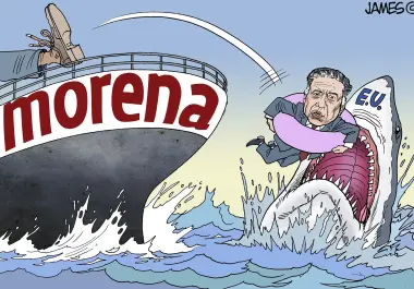 Inzunza: Hombre al agua