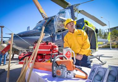 Con mejor equipo y capacitación, los bomberos de la región serán más eficientes.