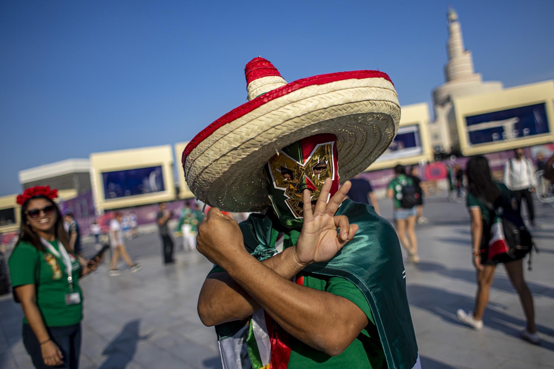 ¡Que se sienta el ‘power’ mexicano! Así llegan los aficionados al juego ante Arabia (fotos). Noticias en tiempo real