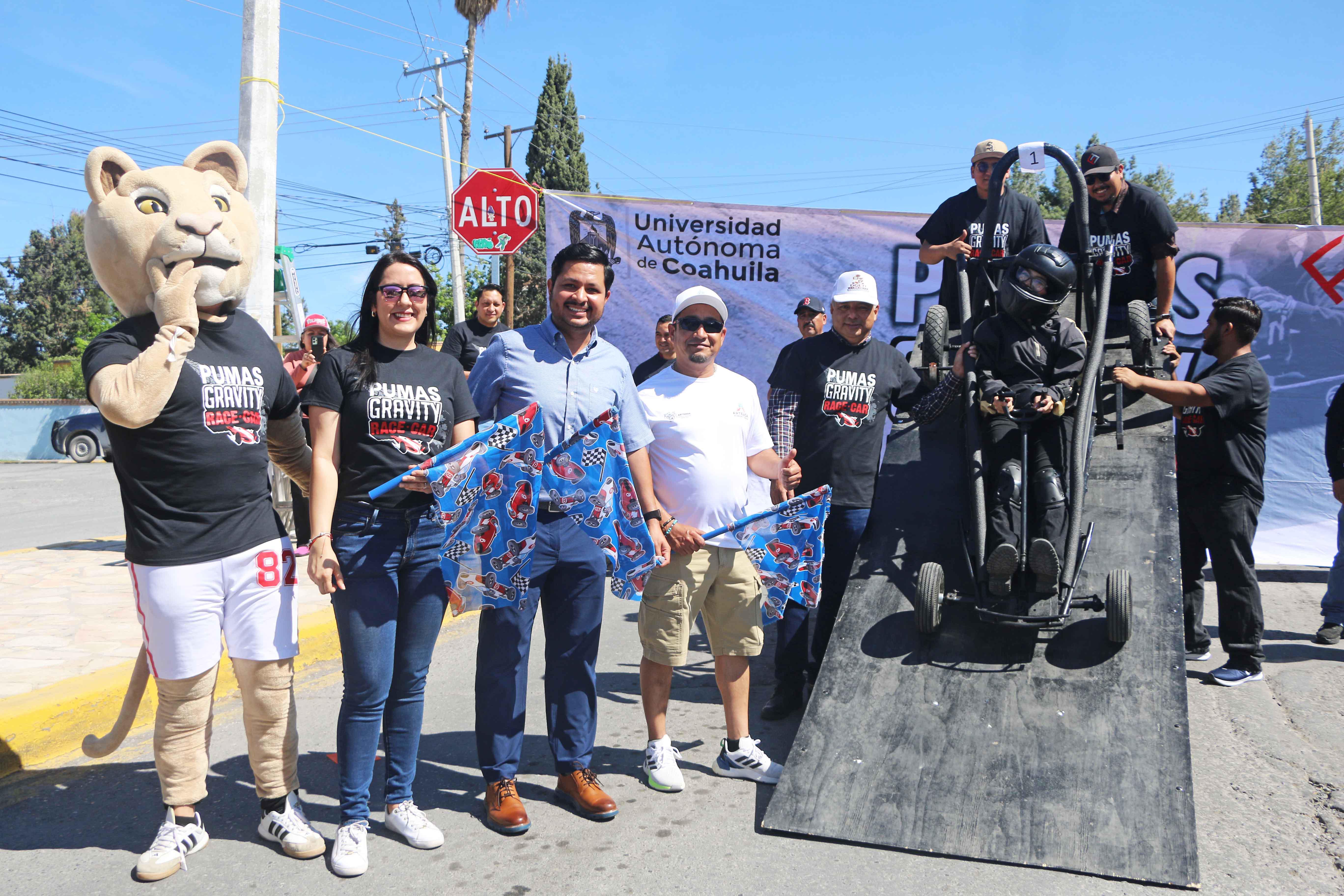 Ingeniería en acción: UAdeC impulsa talento estudiantil con la ‘Gravity Race’ en Arteaga