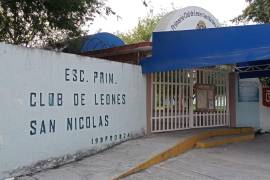 Una de las escuelas en donde se registró al movilización se ubica en el ayuntamiento de San Nicolás