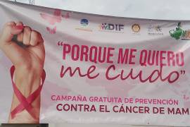 En el mes de concientización por el cáncer de mama, se invita a las monclovenses a revisarse.