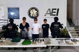 Los jóvenes fueron detenidos en posesión de armas largas cuando se encontraban en plena vía pública en la colonia Independencia, en Monterrey.
