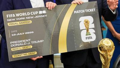 Los boletos para la final del Mundial 2026 en el MetLife Stadium aparecieron en reventa oficial de FIFA con precios cercanos a los 2.3 millones de dólares por entrada.