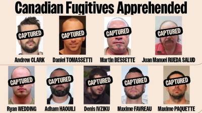Autoridades de Canadá destacaron la detención de 10 fugitivos en el país que fueron detenidos en México durante los últimos 12 meses.