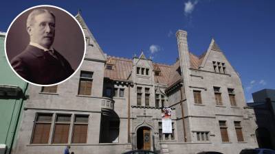 El magnate irlandés de la casa gótica en el centro de Saltillo