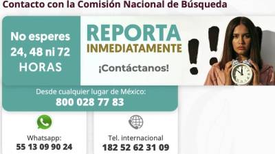 Desde 2026, en México ya no es necesario esperar horas para reportar una desaparición. La denuncia debe hacerse de inmediato y activa protocolos de búsqueda a nivel nacional.