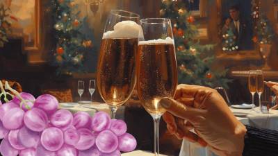 El brindis de Año Nuevo es el momento ideal para cerrar un ciclo y recibir el siguiente con los brazos abiertos, con deseos de felicidad, abundancia y fraternidad.