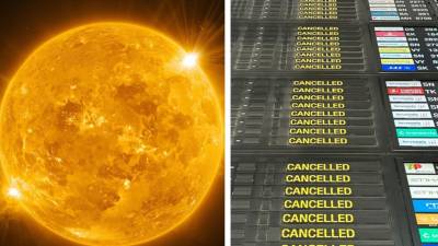 La imagen ilustra vuelos cancelados anteriormente. FOTO: Vanguardia y AP