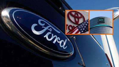 Ford produjo 2 millones de vehículos en Estados Unidos, de los cuales el 17% fueron importados. Por otro lado, GM importa el 41% de sus ventas en el mercado estadounidense.