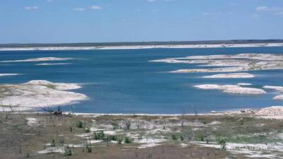 La presa La Amistad registra uno de los niveles de almacenamiento más bajos en su historia, reflejo de la intensa sequía en el norte de México.