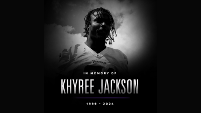 La comunidad deportiva y aficionados se unen en tributo a Khyree Jackson, cuya carrera prometedora fue truncada trágicamente.