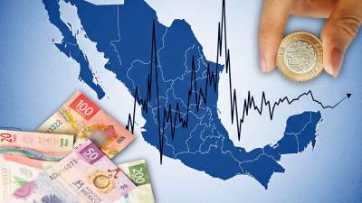La economía mexicana tuvo un año de crecimiento débil en el 2025, pues el Producto Interno Bruto (PIB) incrementó 0.7% respecto al año anterior. FOTO: