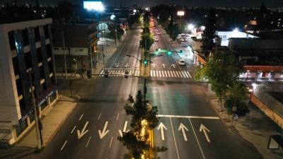 El gobierno municipal rehabilitó vialidades principales como el bulevar Venustiano Carranza y calles internas.