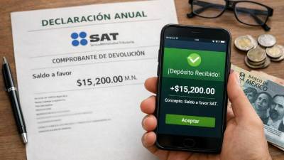El SAT promete devoluciones más rápidas en 2026, pero el proceso depende de la precisión en la declaración. Errores mínimos pueden retrasar el depósito por semanas o incluso meses.